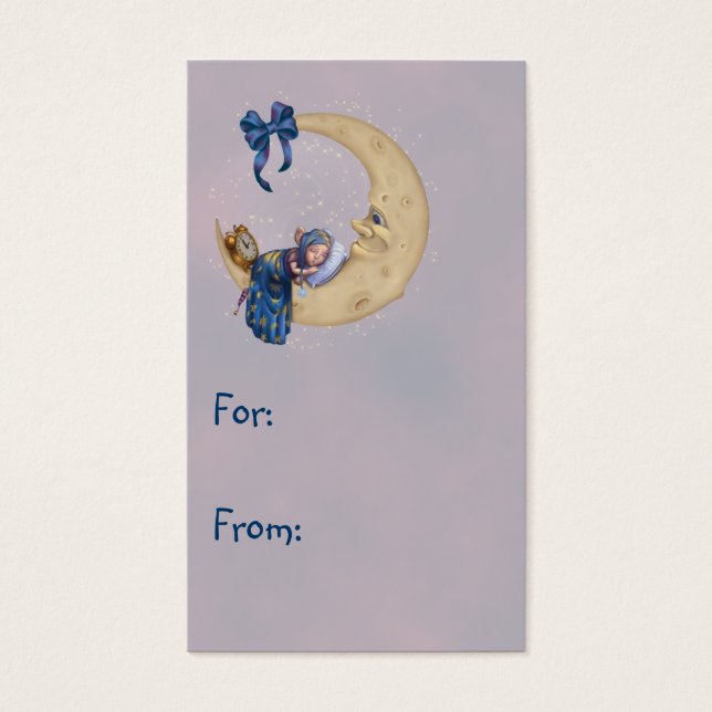 Moon Baby Elf Visitekaartje (Voorkant)