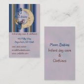 Moon Baby Elf Visitekaartje (Voorkant / Achterkant)