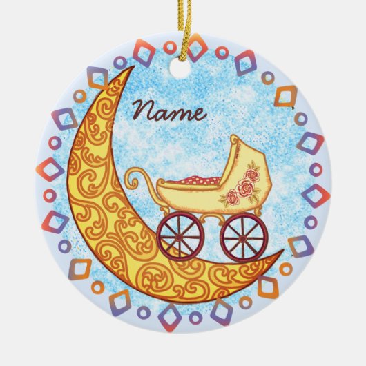 Moon Baby ornament (Voorkant)