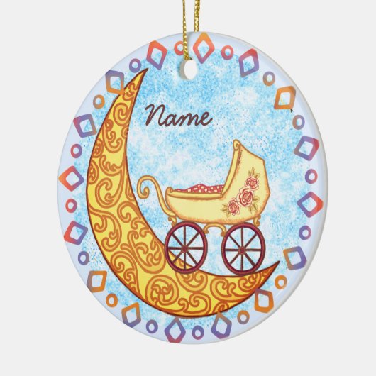 Moon Baby ornament (Links)