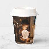 Moon baby papieren bekers (Voorkant)