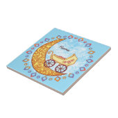 Moon Baby Tegeltje (Zijkant)