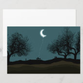 Moon Balloon Briefpapier (Voorkant / Achterkant)