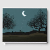 Moon Balloon Gastenboek (Voorkant)