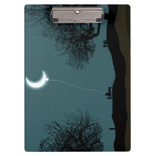 Moon Balloon Klembord (Voorkant)