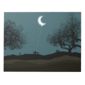Moon Balloon Notitieblok (Voorkant)