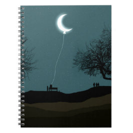 Moon Balloon Notitieboek