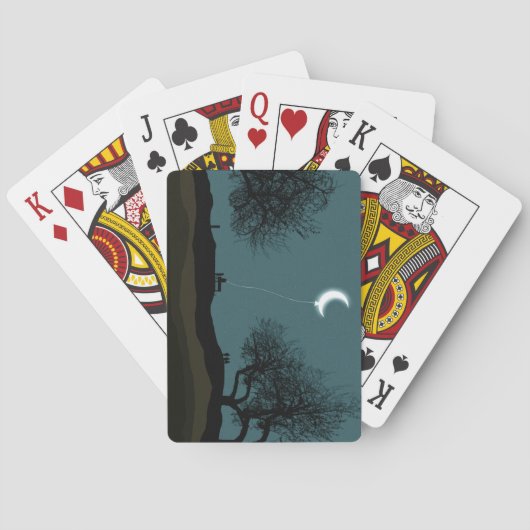 Moon Balloon Pokerkaarten (Achterkant)
