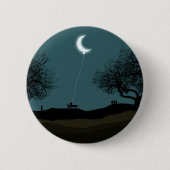 Moon Balloon Ronde Button 5,7 Cm (Voorkant)