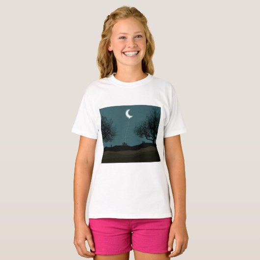 Moon Balloon T-shirt (Voorkant volledig)