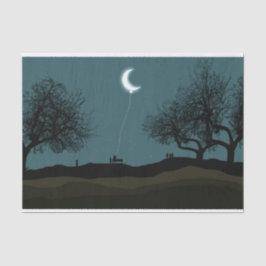 Moon Balloon Tissuepapier