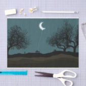 Moon Balloon Tissuepapier (Craft)