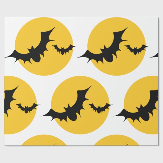 Moon Bats Cadeaupapier (Vlak)