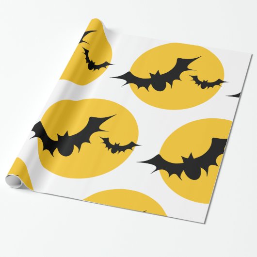 Moon Bats Cadeaupapier (Uitgerold)