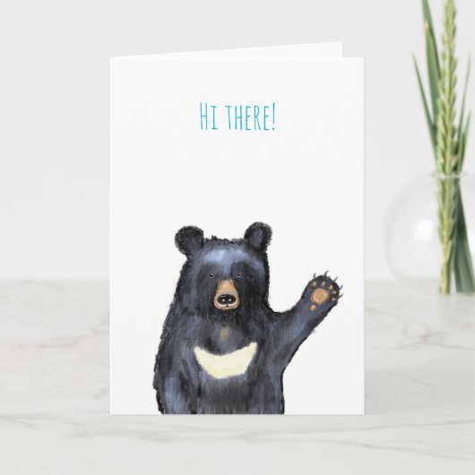 Moon Beer 'hi daar'-kaart Kaart (Voorkant)