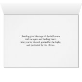 Moon Blessings Pagan Moon Spirit (Binenzijde Horizontaal (Onderkant))