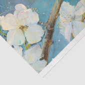 Moon Blossoms Dragonfly Bloemen Decoupage Tissuepapier (Detail)