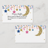 Moon Blue Pink Raffle Enclosure C Informatiekaartje (Voorkant / Achterkant)