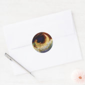 Moon boat Sticker (Envelop)