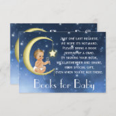 Moon Boeken Voor Baby Kaart en Luier Raffle Ticket (Voorkant / Achterkant)