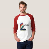 Moon-Boots. Nog vragen? T-shirt (Voorkant volledig)