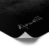 Moon boven roest poster (Hoek)