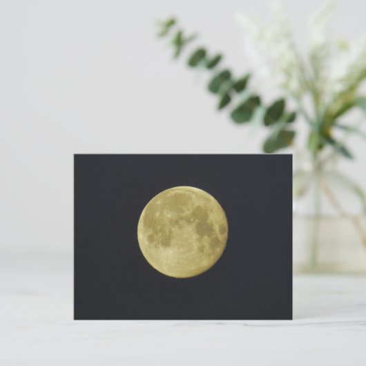 Moon Briefkaart (Staand voorkant)