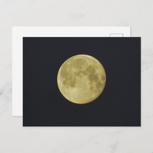 Moon Briefkaart (Voorkant / Achterkant)