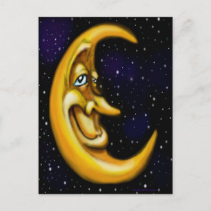 Moon Briefkaart