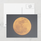 Moon Briefkaart (Voorkant / Achterkant)