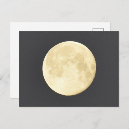 Moon Briefkaart (Voorkant / Achterkant)