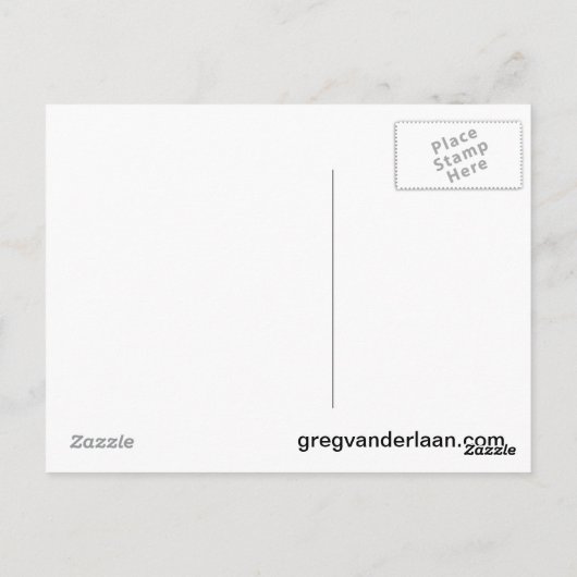 Moon Briefkaart (Achterkant)