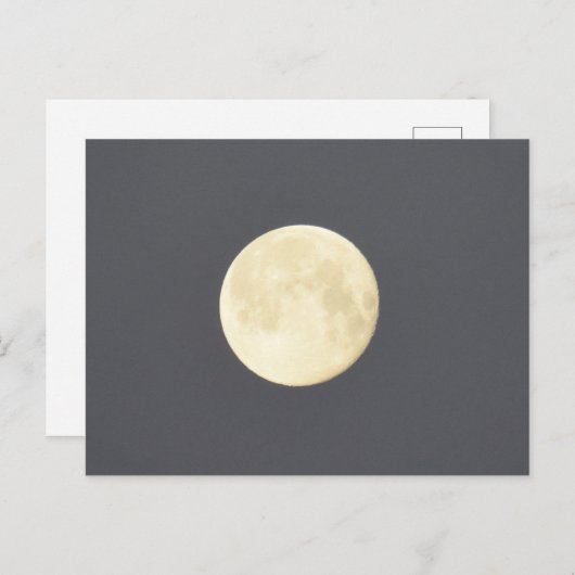 Moon Briefkaart (Voorkant / Achterkant)