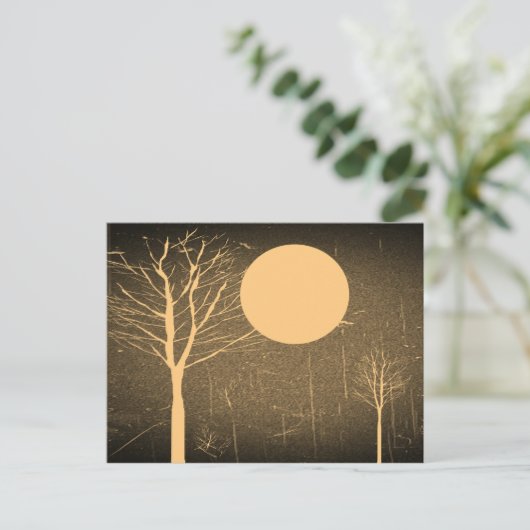 Moon-briefkaarten Briefkaart (Staand voorkant)