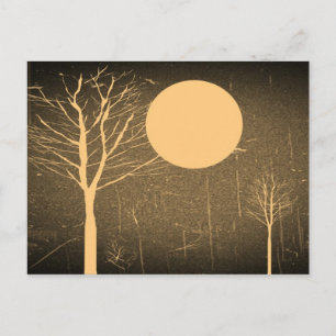 Moon-briefkaarten Briefkaart