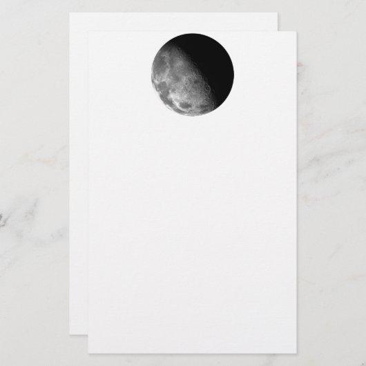 Moon Briefpapier (Voorkant / Achterkant)
