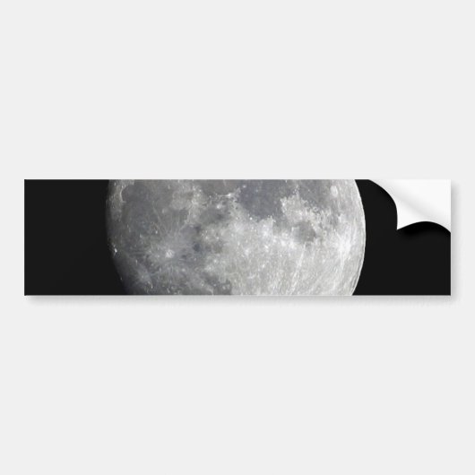 Moon Bumpersticker (Voorkant)