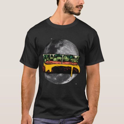 Moon Burger T-shirt (Voorkant)