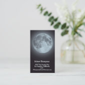 Moon Business of Personal Card Visitekaartje (Staand voorkant)