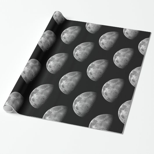Moon Cadeaupapier (Uitgerold)