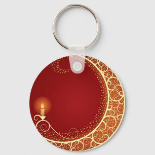 Moon Candle Sleutelhanger