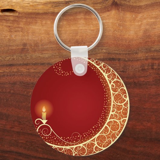 Moon Candle Sleutelhanger (Voorkant)