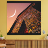 Moon Canvas Afdruk (Insitu (Woonkamer))