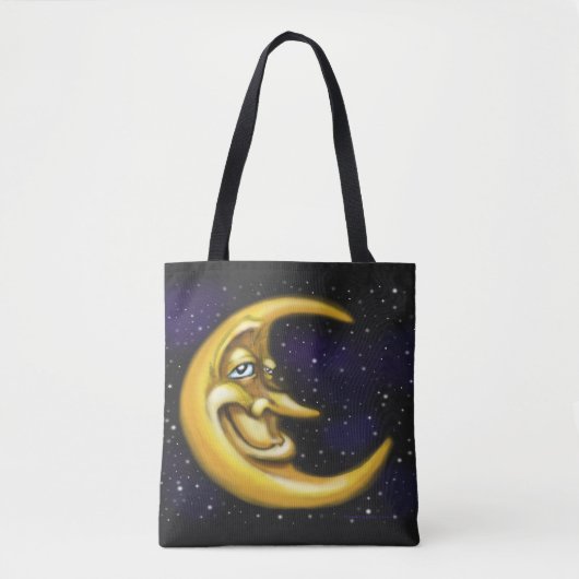 Moon Canvas tas (Voorkant)