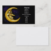 Moon Card Visitekaartje (Voorkant / Achterkant)