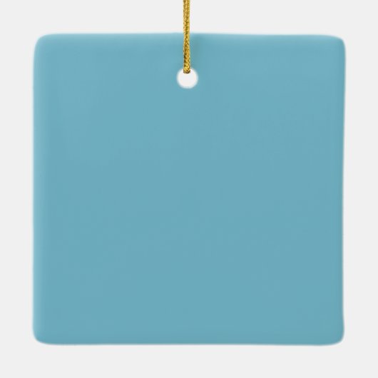 Moon Cat Flowers Keramisch Ornament (Achterkant)