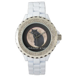 MOON CAT HORLOGE