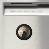 Moon cat magneet (Insitu (Vaatwasser))