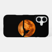 Moon Cat Phonecase iPhone 16 Hoesje (Achterkant horizontaal)