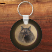 Moon Cat Sleutelhanger (Voorkant)